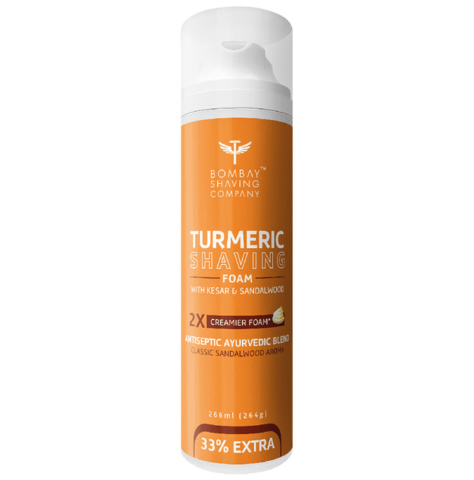 Bombay Shaving Company Turmeric Shaving Foam - Classic Derma