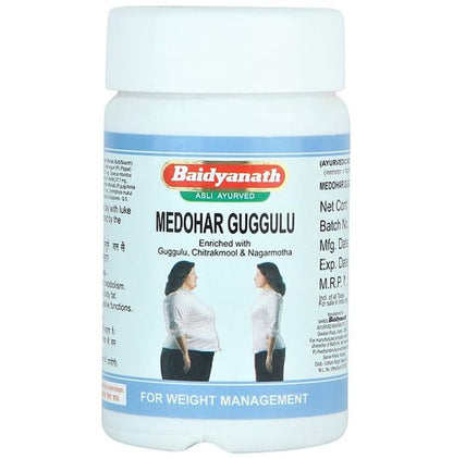 Baidyanath (Jhansi) Medohar Guggulu Tablet for Weight Management