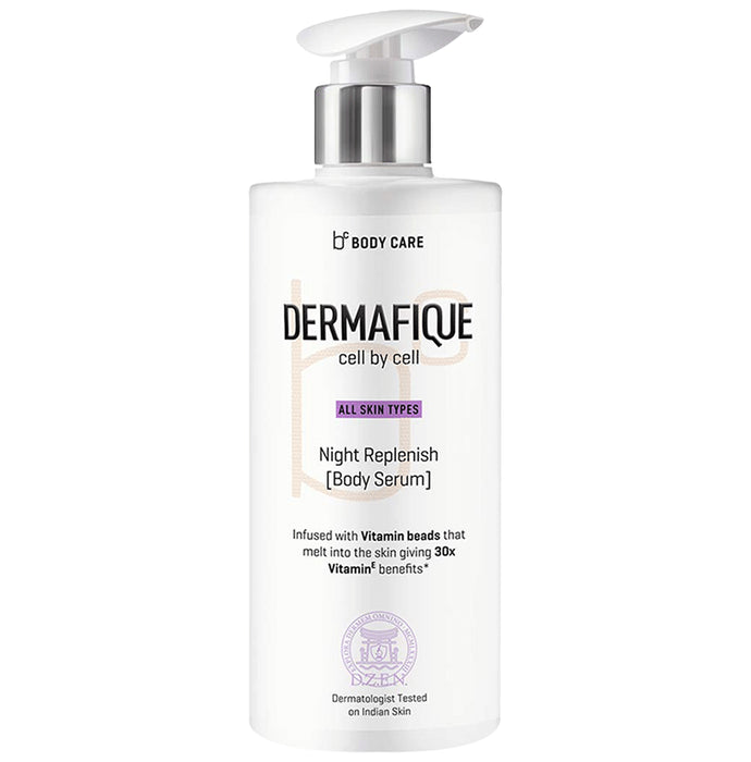 Dermafique All Skin Types Night Replenish Body Serum - Classic Derma