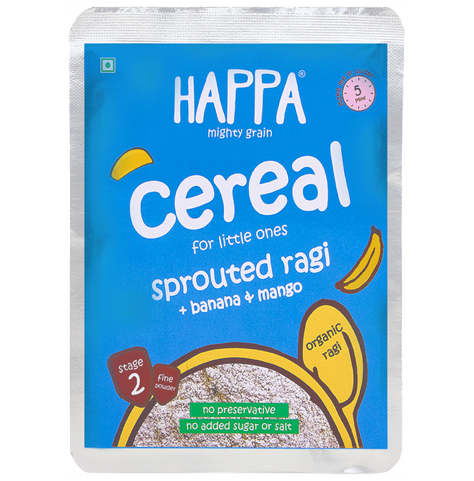 Happa Fruit, Veggie and Grain Puree Trial Pack (100 gm Each)