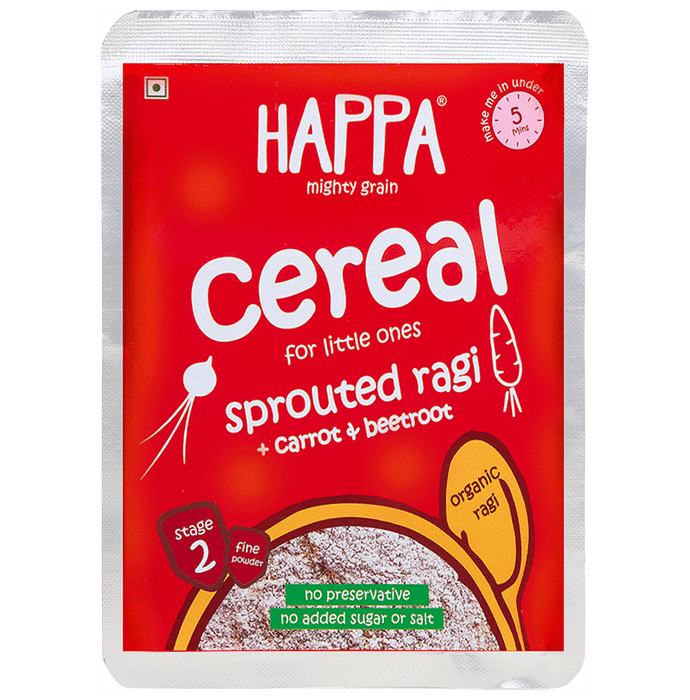 Happa Fruit, Veggie and Grain Puree Trial Pack (100 gm Each)