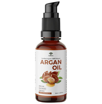 Vanalaya Certified Organic 100% Natural Argan Oil - Classic Derma