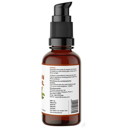 Vanalaya Certified Organic 100% Natural Argan Oil