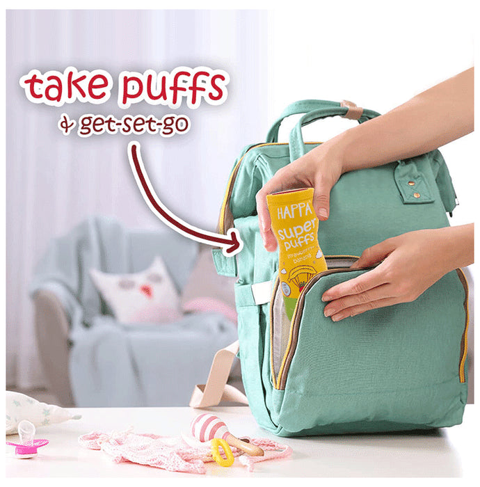 Happa Organic Super Puffs Strawberry + Banana