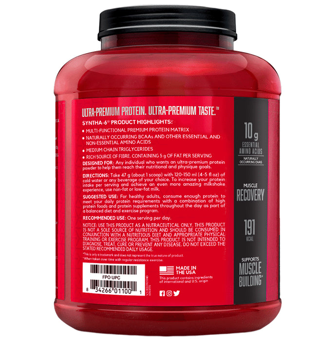 BSN Syntha-6 Protein | For Muscle Building & Recovery | Powder Vanilla Icecream