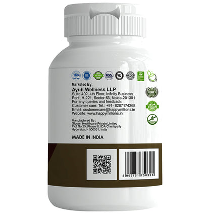 Happy Millions Arjuna Tablet | Cardio Protector & Healthy Heart |