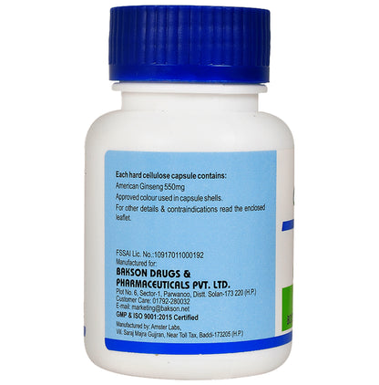 Bakson's Ginseng Plus Capsule
