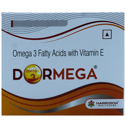 Harison Healthcare Dormega Omega 3 Soft Gelatin Capsule (10 Each) - Classic Derma