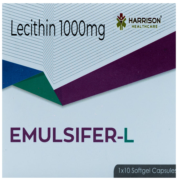 Harison Healthcare Emulsifer-L Softgel Capsule - Classic Derma