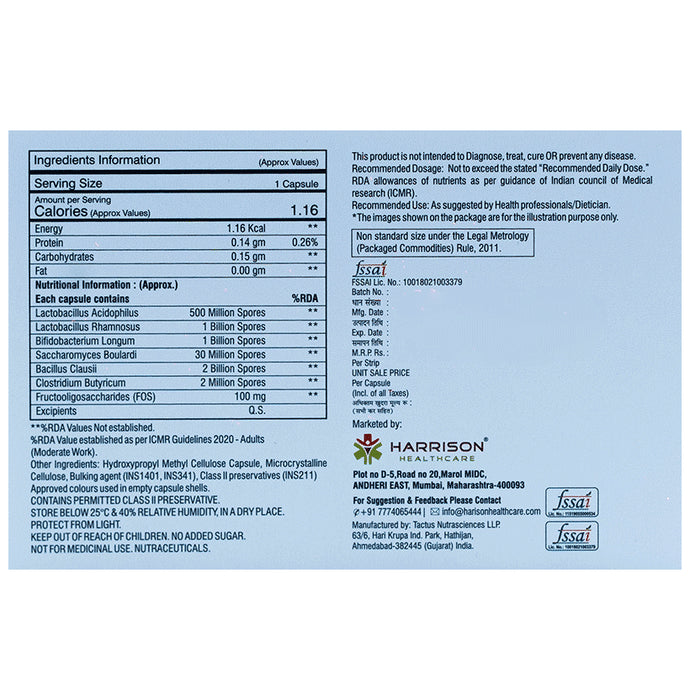 Harison Healthcare Welldolac Veggie Capsule
