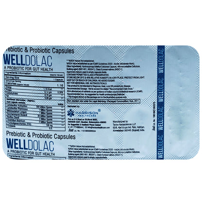 Harison Healthcare Welldolac Veggie Capsule