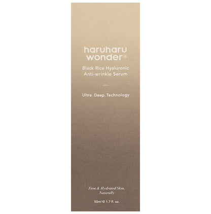 Haruharu Wonder Balck Rice Hyaluronic Anti-Wrinkle Serum - Classic Derma