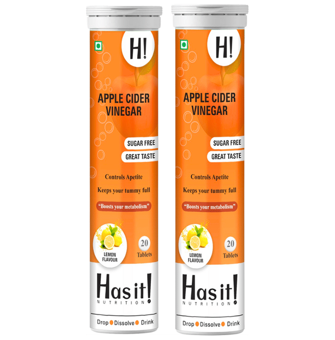 Has It Apple Cider Vinegar Tablet (20 Each) Lemon Sugar Free - Classic Derma