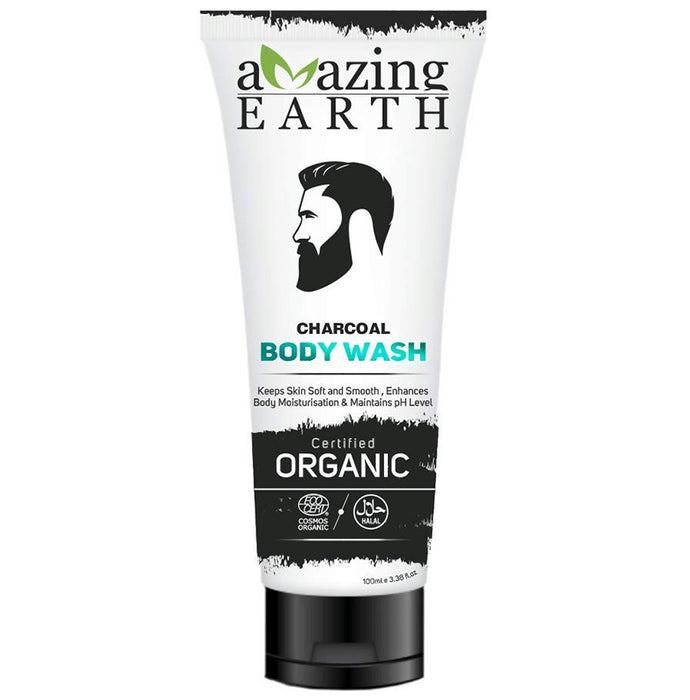 Amazing Earth Charcoal Body Wash - Classic Derma