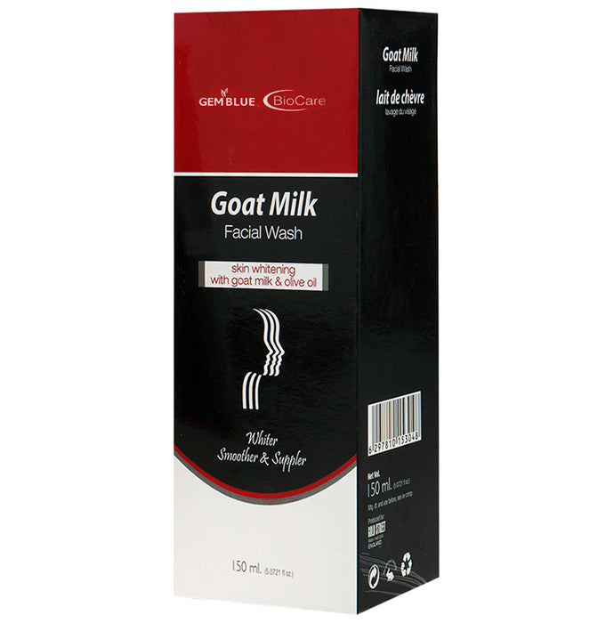 Gemblue Biocare Goat Milk Facial Wash - Classic Derma