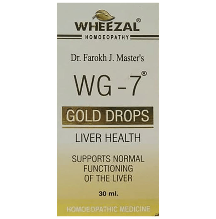 Wheezal WG7 Liver Health Gold Drop - Classic Derma