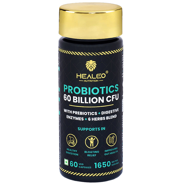 Healeo Nutrition Probiotics 60 Billion CFU Tablet - Classic Derma