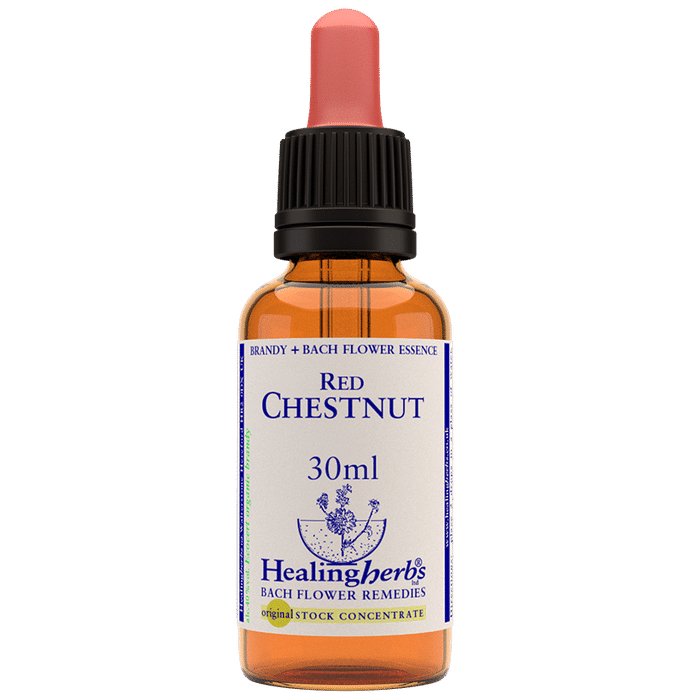 Healing Herbs Bach Flower Red Chestnut - Classic Derma