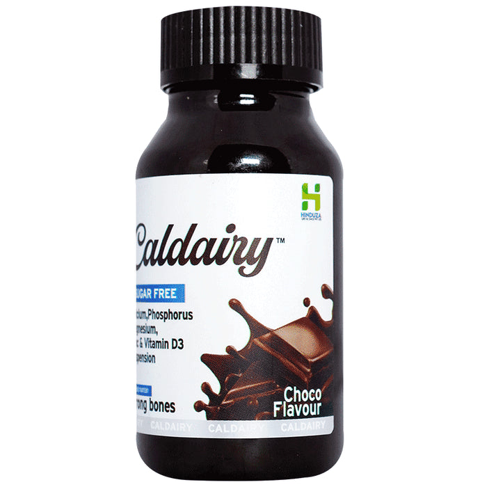 Buy Caldairy Oral Suspension Sugar Free Choco Online| Classic Derma ...