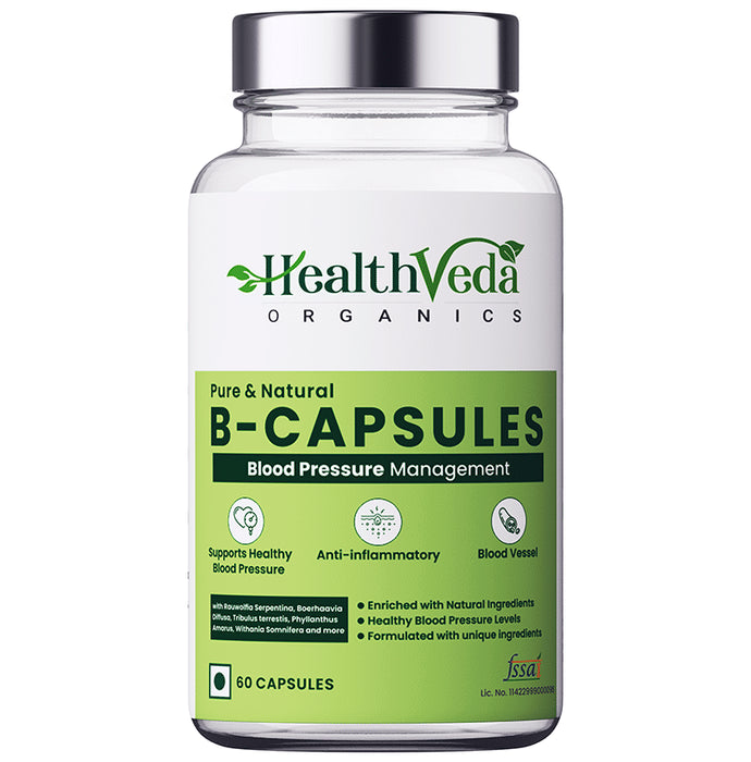 Health Veda Organics B-Capsules - Classic Derma