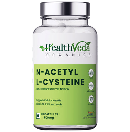 Health Veda Organics N-Acetyl L-Cysteine Capsule - Classic Derma
