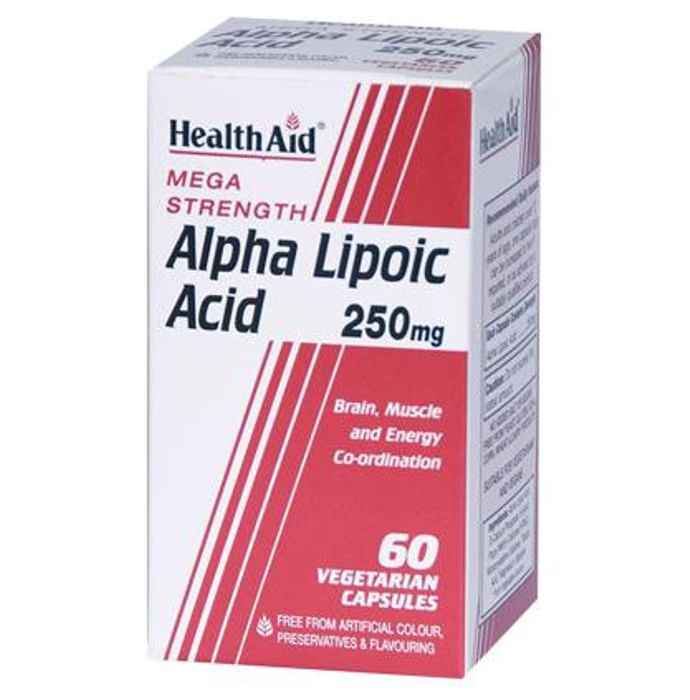 Healthaid Alpha Lipoic Acid 250mg Capsule - Classic Derma