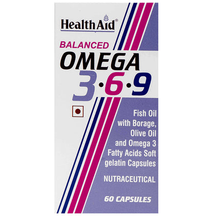 HealthAid Balanced Omega 3,6,9 Capsule - Classic Derma