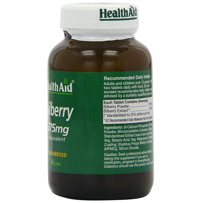 Healthaid Bilberry 275mg Tablet