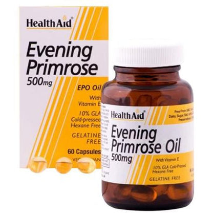 Healthaid Evening Primrose Oil 500mg Capsule - Classic Derma