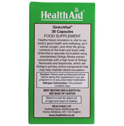 Healthaid Ginkovital 5000mg Capsule