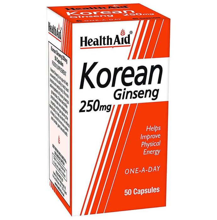 Healthaid Korean Ginseng 250mg Capsule - Classic Derma