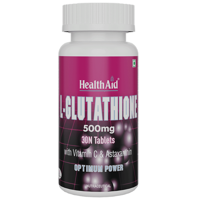 HealthAid L Glutathione 500mg - Classic Derma