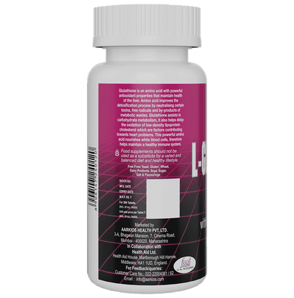 HealthAid L Glutathione 500mg