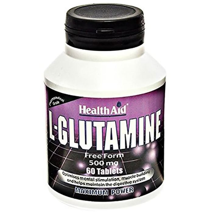 Healthaid L-Glutamine 500mg Tablet - Classic Derma