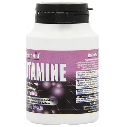 Healthaid L-Glutamine 500mg Tablet