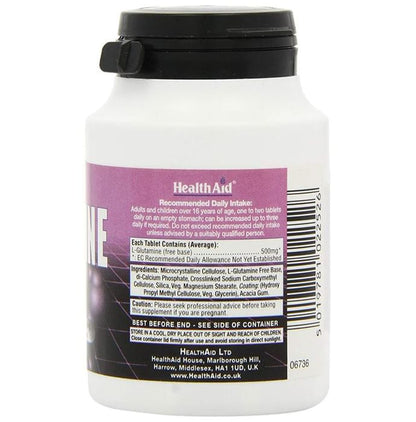 Healthaid L-Glutamine 500mg Tablet