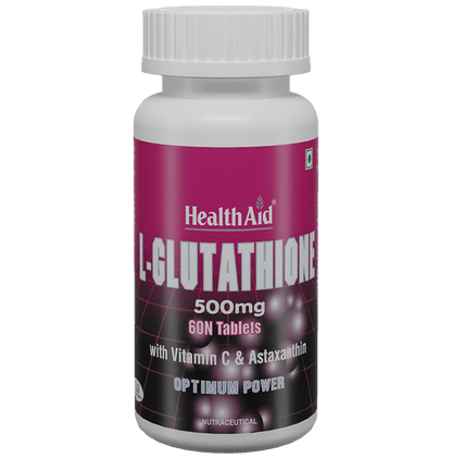 HealthAid L-Glutathione 500 mg Tablet - Classic Derma