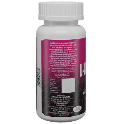 HealthAid L-Glutathione 500 mg Tablet
