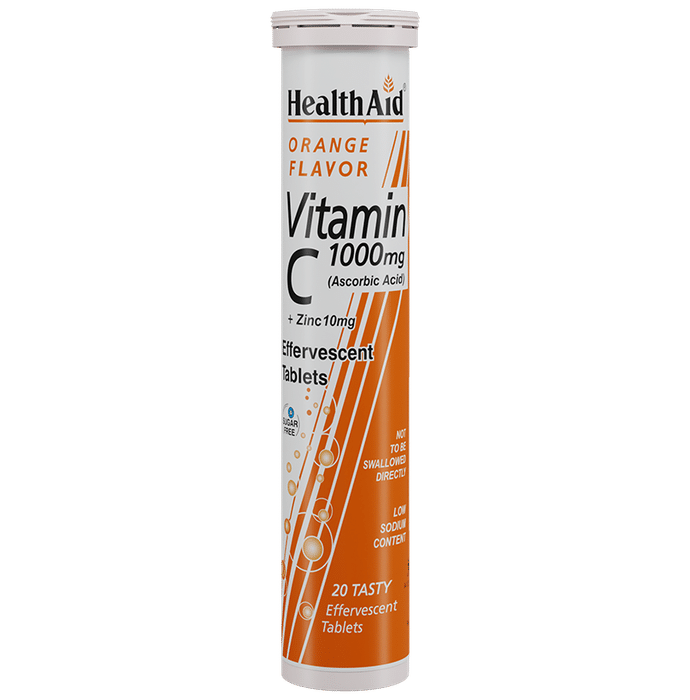 HealthAid Vitamin C 1000mg Effervescent Tablet Orange - Classic Derma