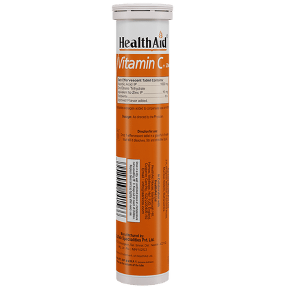 HealthAid Vitamin C 1000mg Effervescent Tablet Orange