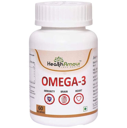 HealthAmour Omega 3 Veg Capsule - Classic Derma