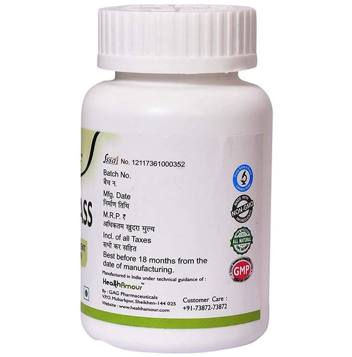 HealthAmour Wheat Grass Veg Capsule