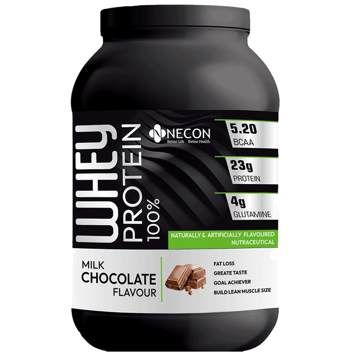 Necon Whey Protein Powder Milk Chocolate - Classic Derma