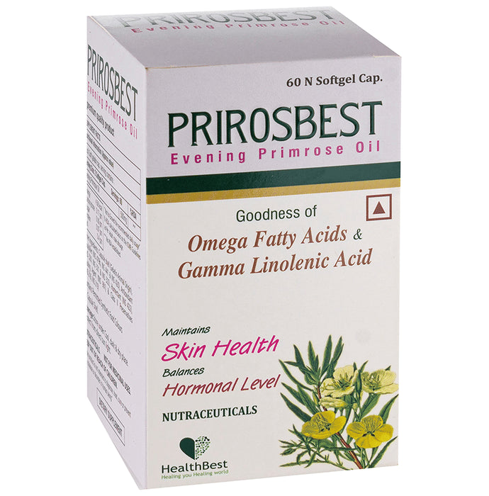 HealthBest Prirosbest Evening Primrose Oil Softgel Capsule - Classic Derma