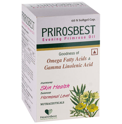 HealthBest Prirosbest Evening Primrose Oil Softgel Capsule - Classic Derma