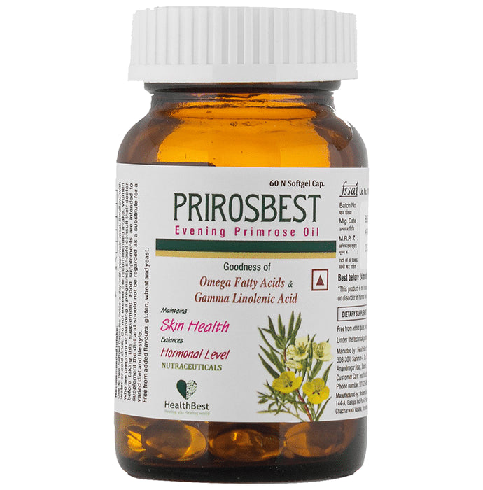 HealthBest Prirosbest Evening Primrose Oil Softgel Capsule