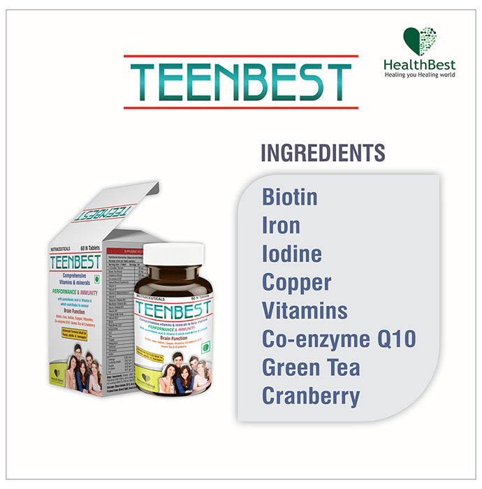 HealthBest Teenbest Tablet