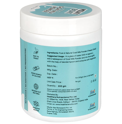 Healthera Nutra Milky Boat Goat Milk Powder