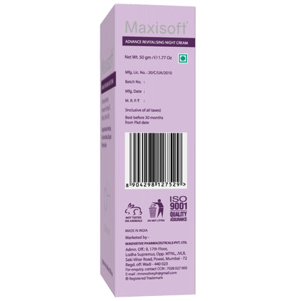 Maxisoft PH Balanced Advance Revitalising Night Cream (50gm Each)