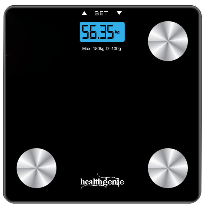 Healthgenie Digital Personal Body Fat Analyzer Black - Classic Derma